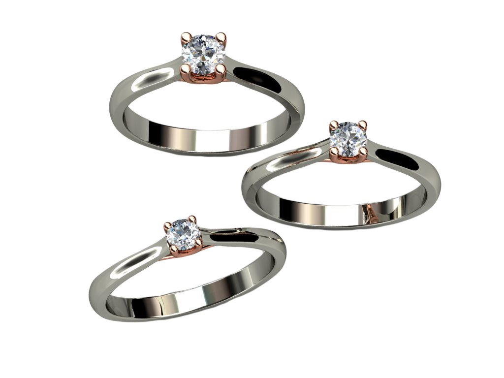 Orf 1184 bicolor ring